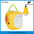 Li-ion Battery Outdoor Solar Lantern con una bombilla